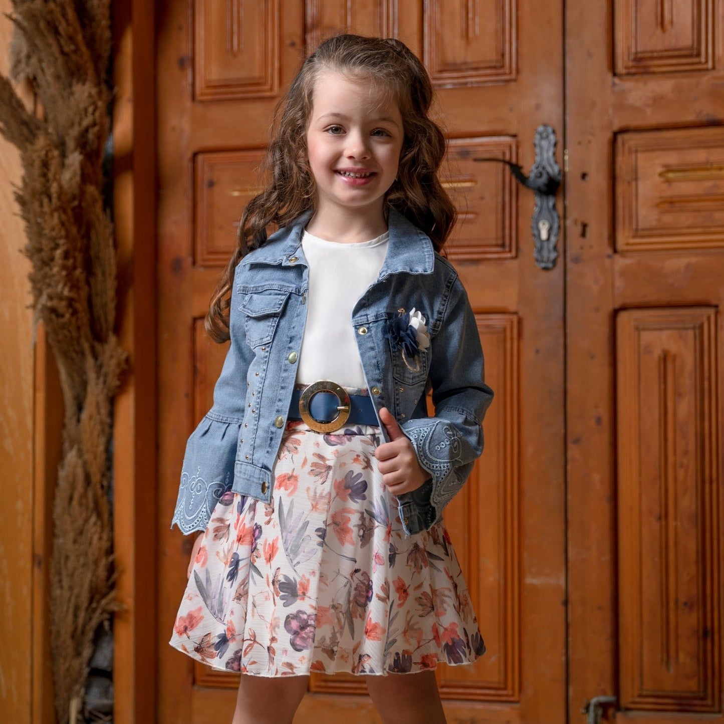 Nature's Beauty Girls Casual Set-0