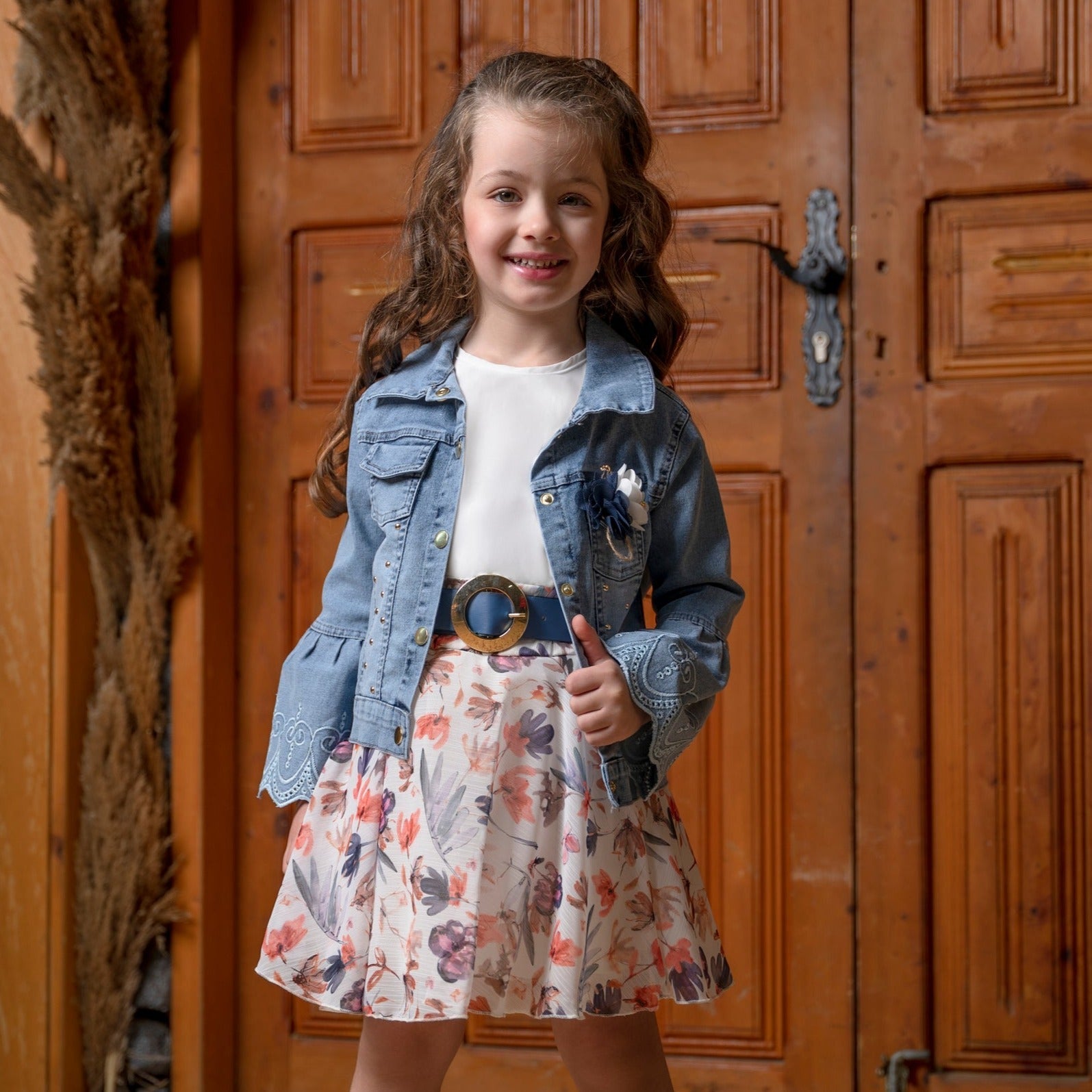 Nature's Beauty Girls Casual Set-0