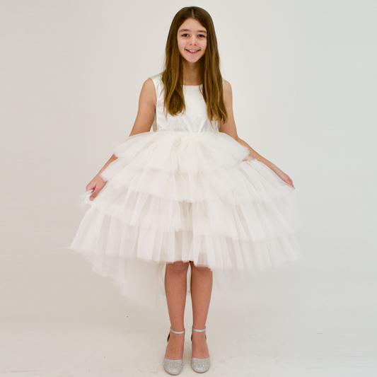 Simple Chic Girls Formal Dress-0