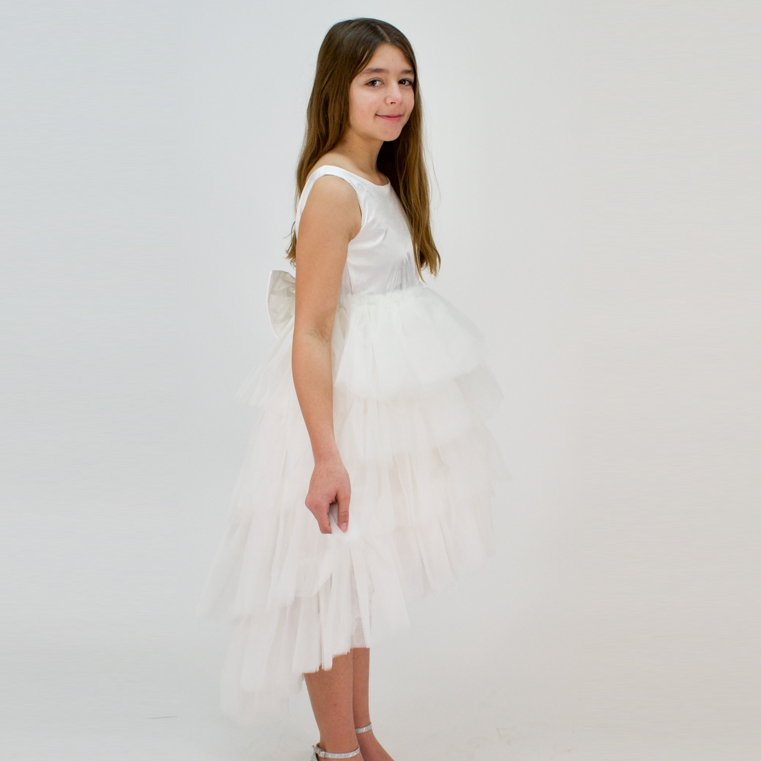 Simple Chic Girls Formal Dress-1
