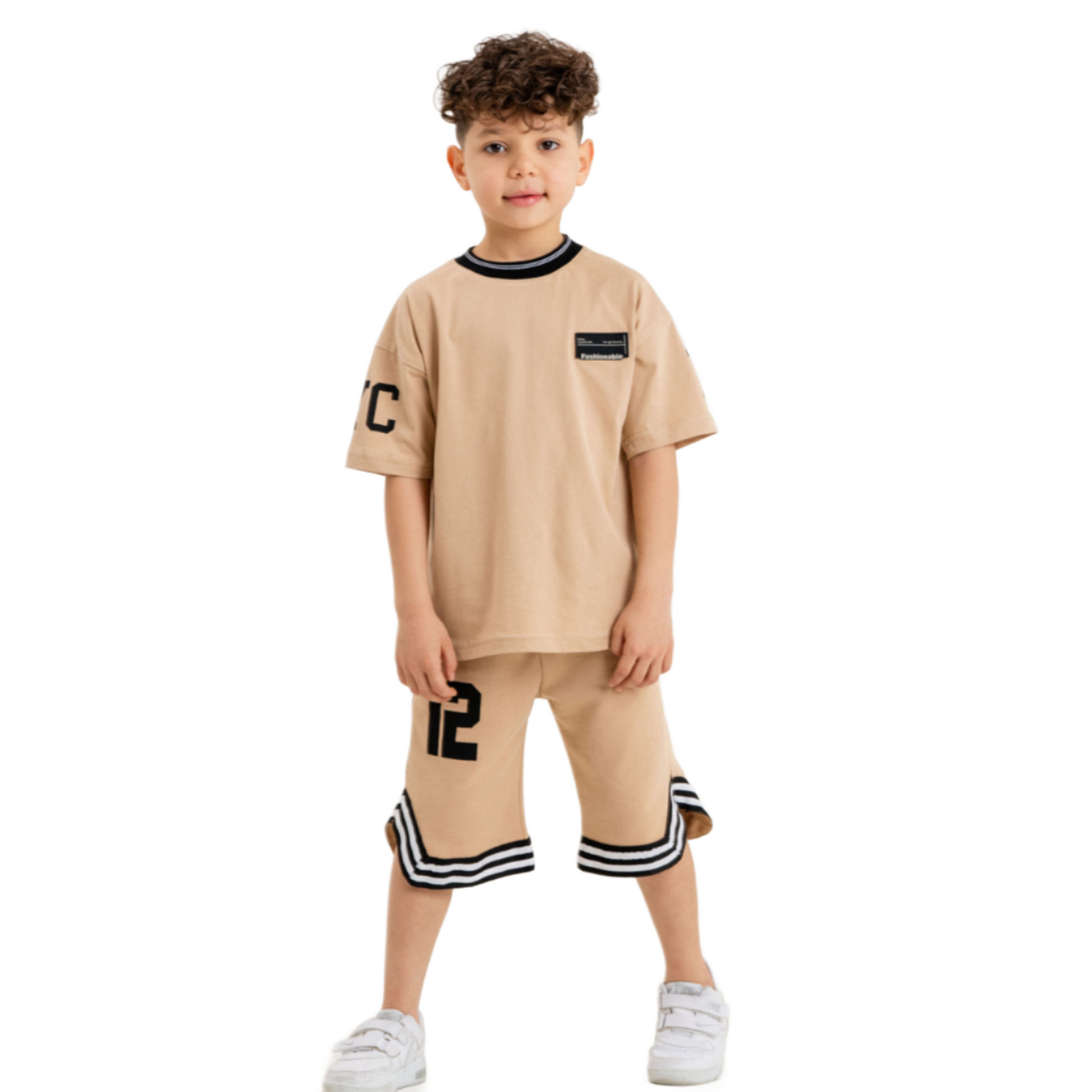 Athlete Ace Boys Short Set-1