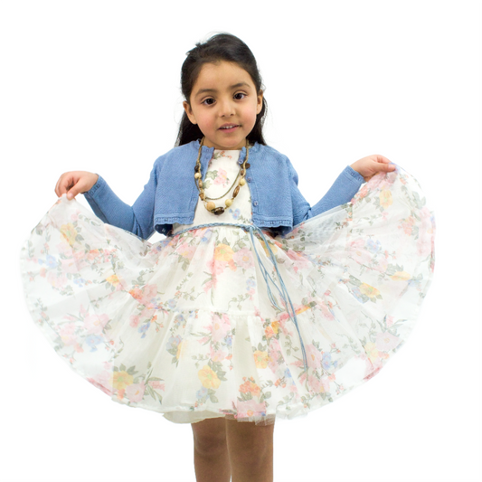 Little Darling's Girls Formal Dress-0