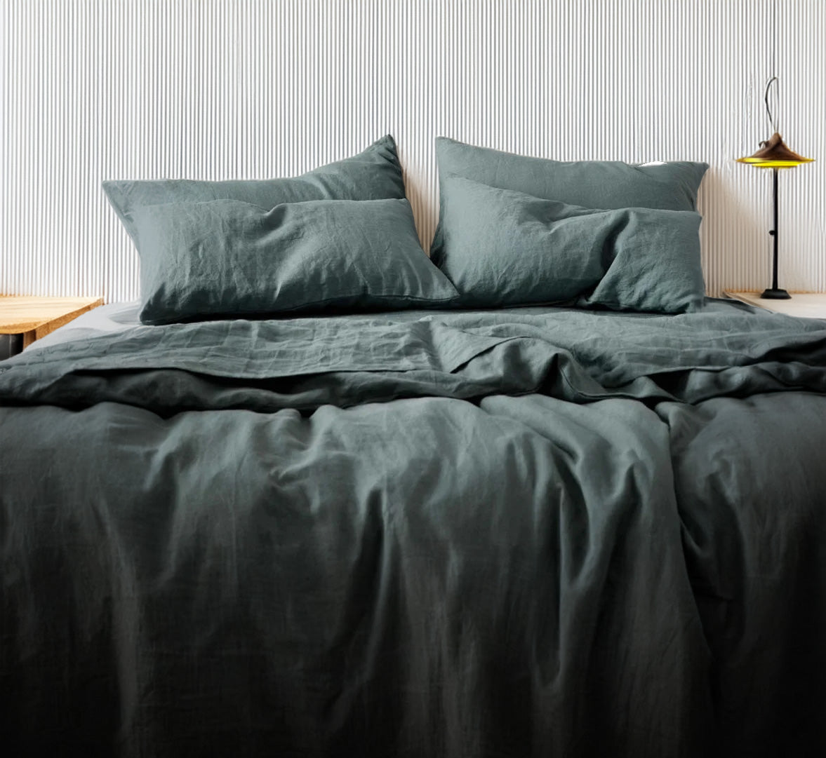 Pure Linen Sheet Sets-21