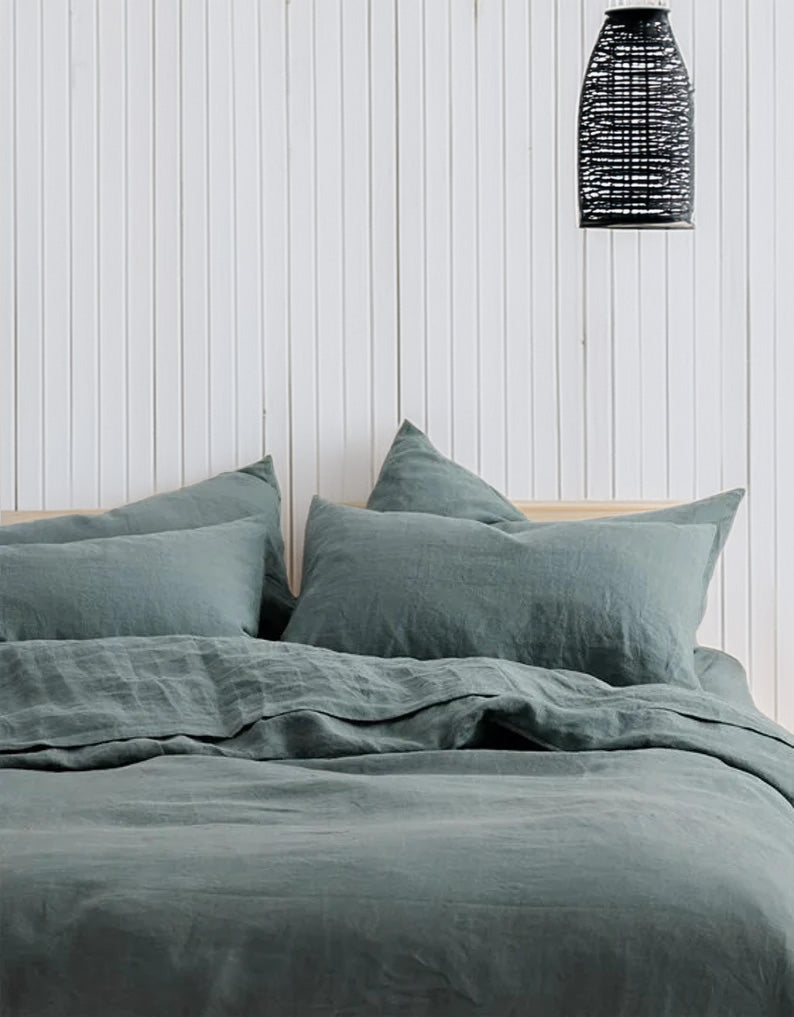 Linen Cotton Sheet Sets-22
