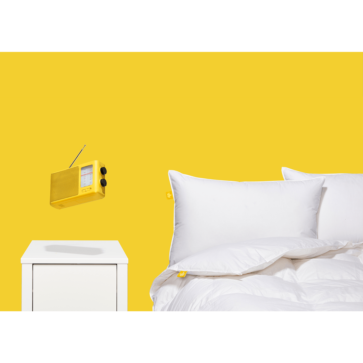 Down Perfect™ White Feather & Down Pillow