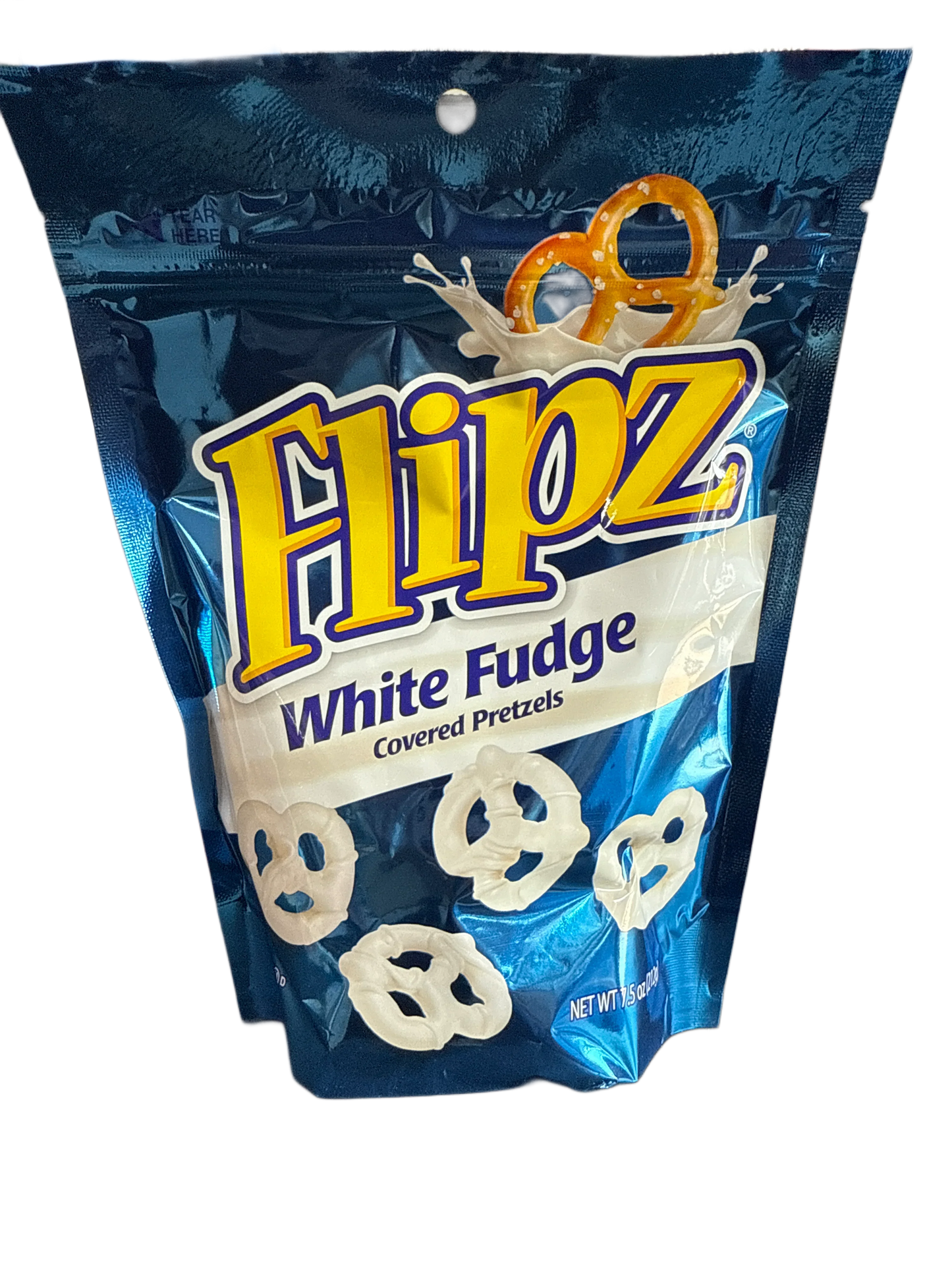Flipz White Fudge Covered Pretzels 212G - U.S Edition