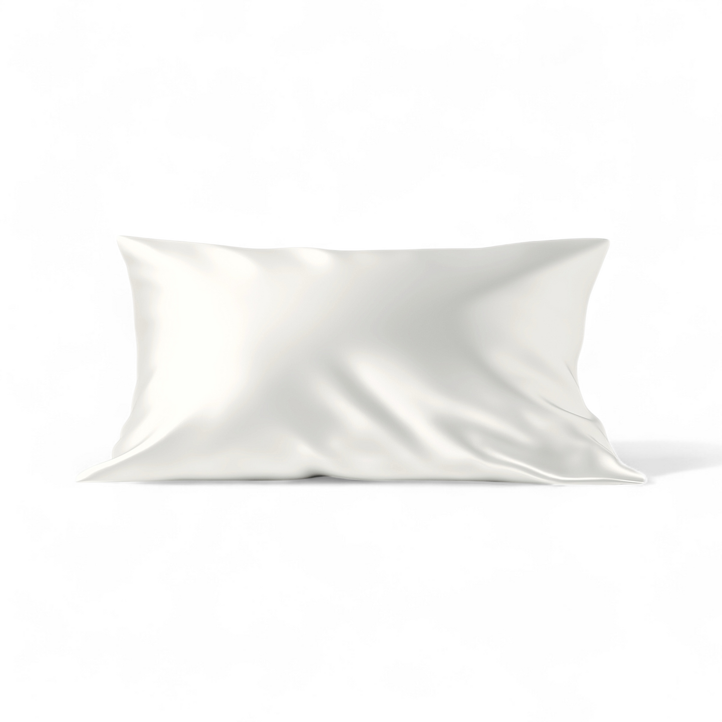 King Organic Silk Pillowcase - White-0