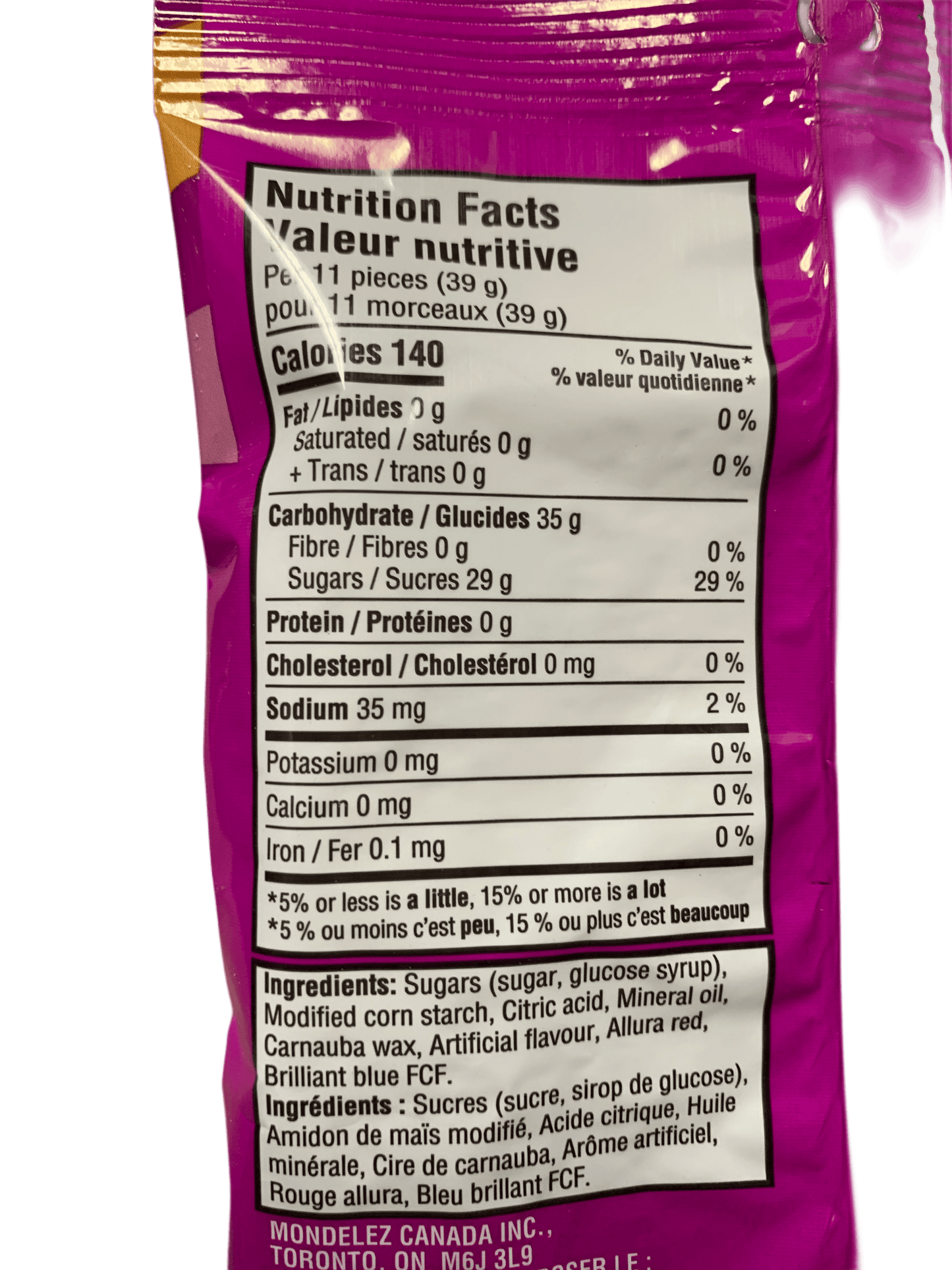 Maynards Swedish Berries Very Berry Flavour 154G - Canadian Edition