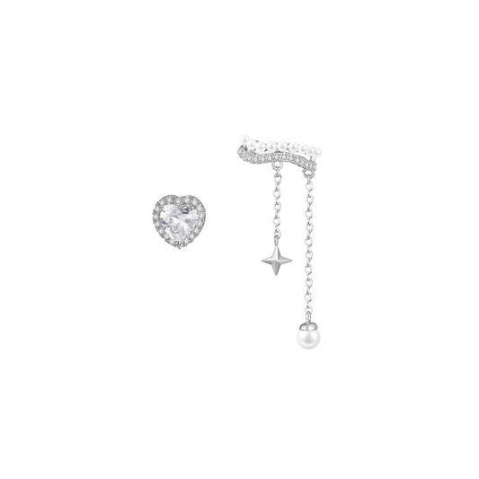 Alia Stella Silver Earcuff Set-0