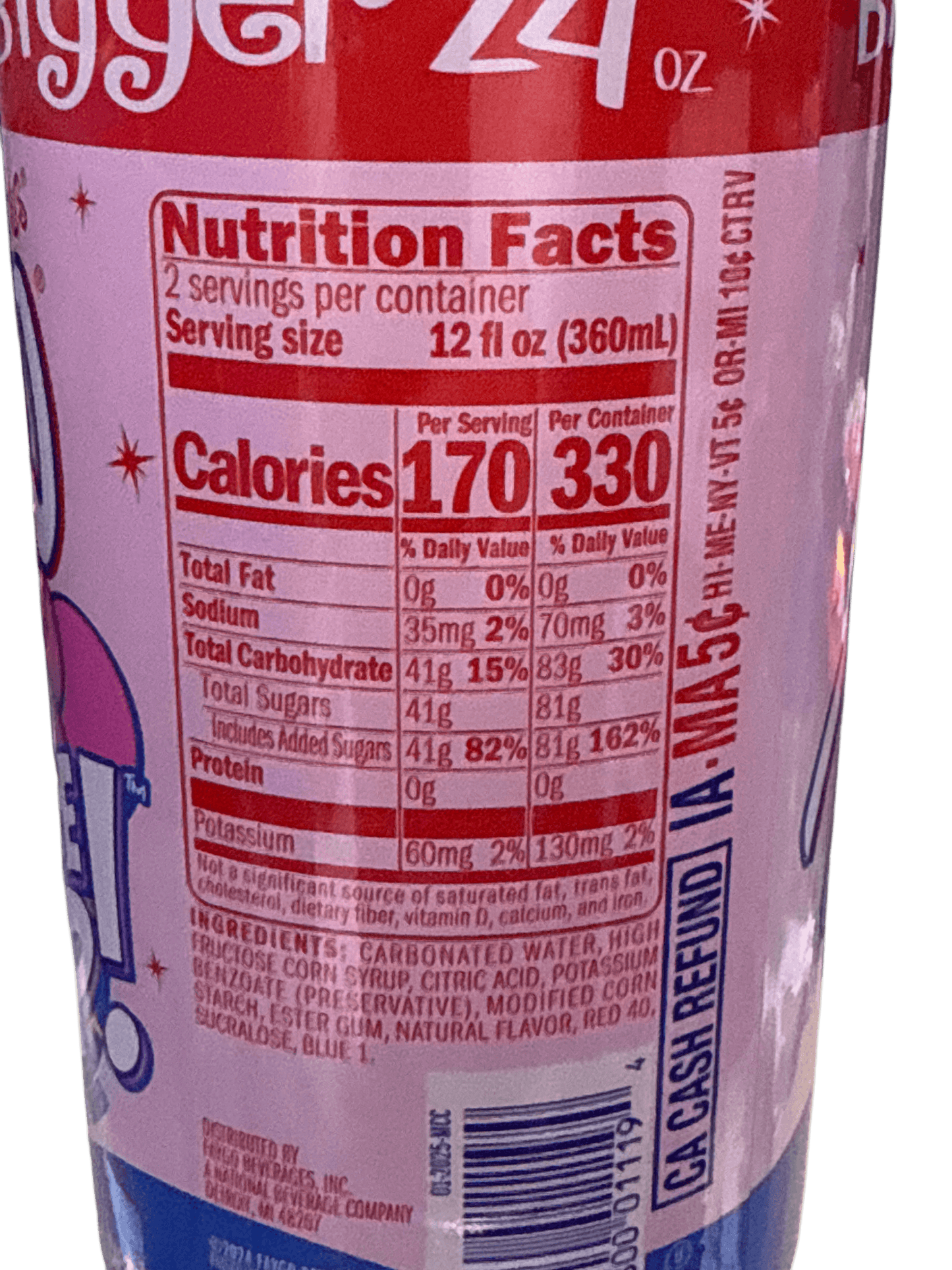 Faygo Bubble Pop Flavour 710ML - U.S Edition