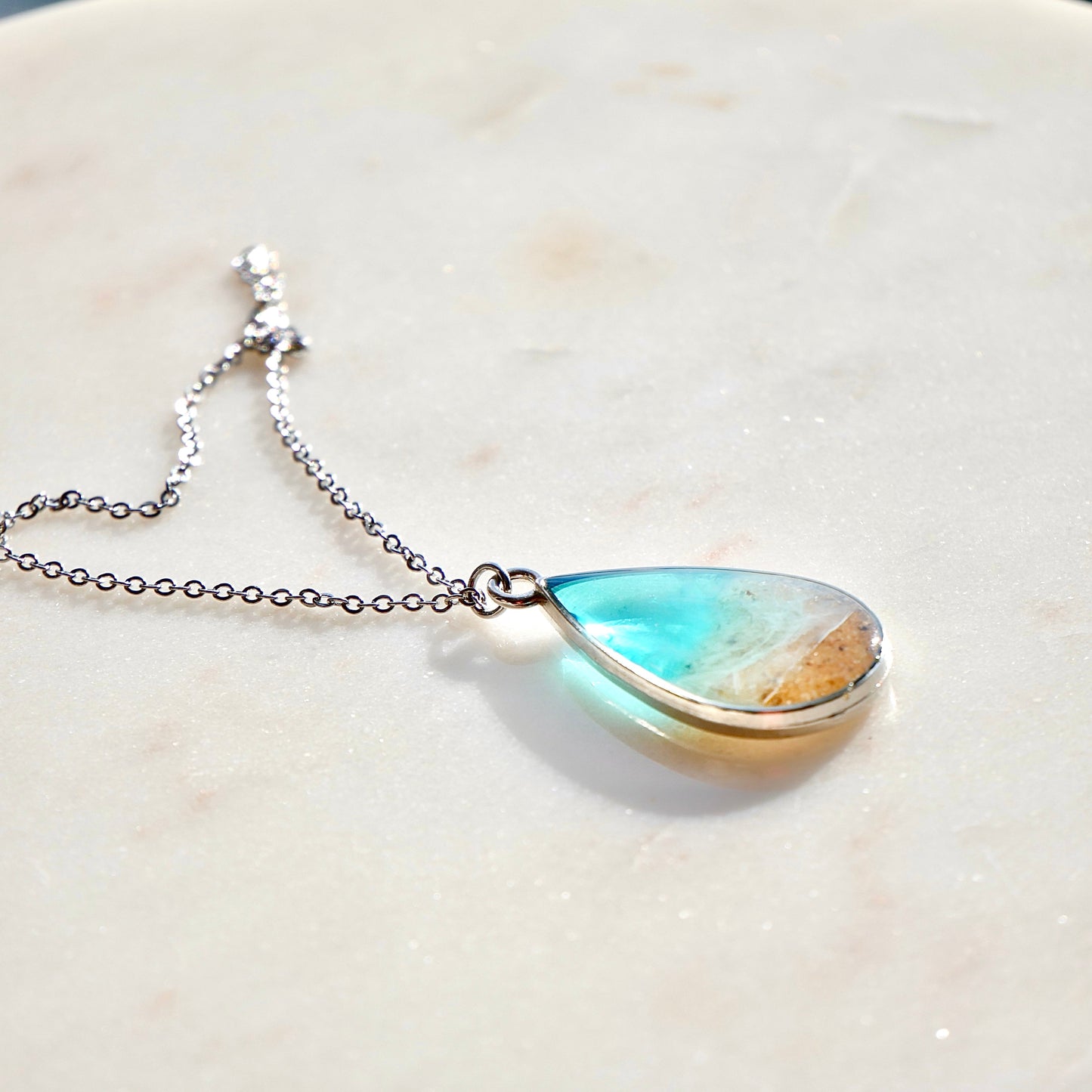 Collier Tulum - goute (grand)