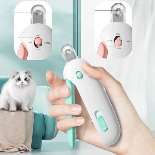 Ergonomic Adjustable Pet Nail Clippers for Dogs & Cats-0
