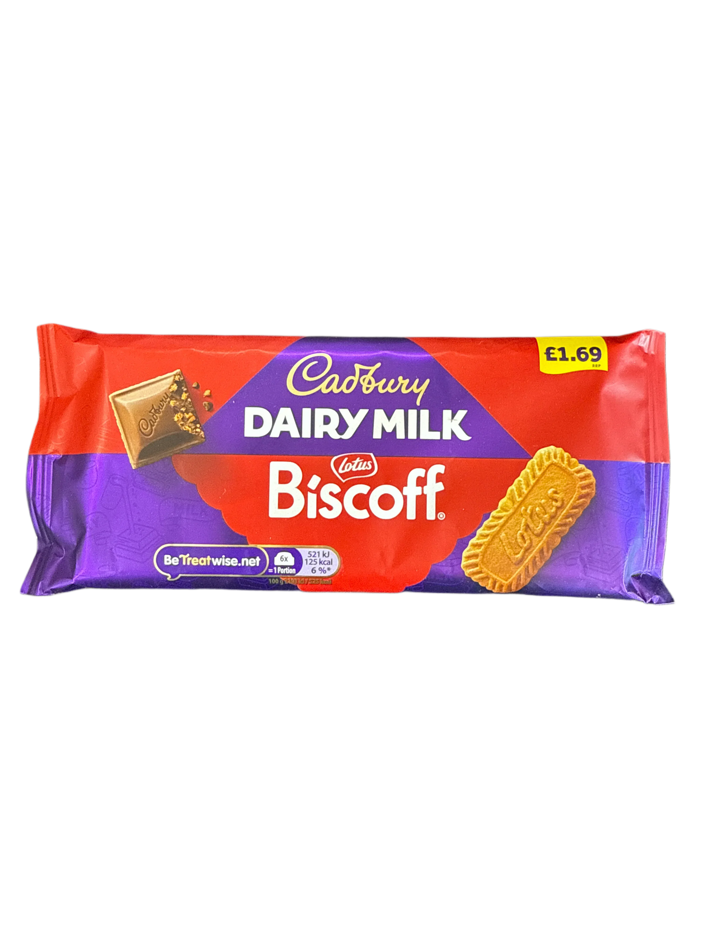 Cadbury Dairy Milk Biscoff 95G - U.K Edition