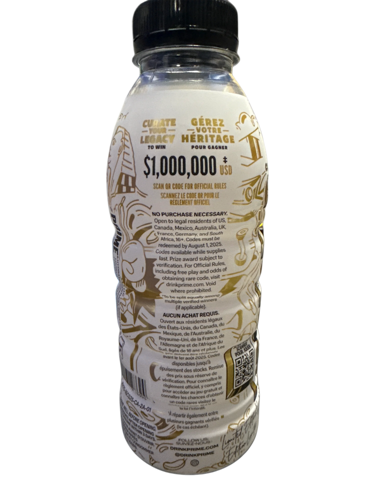 Prime Hydration Collector Series 500ML - Canadian Edition