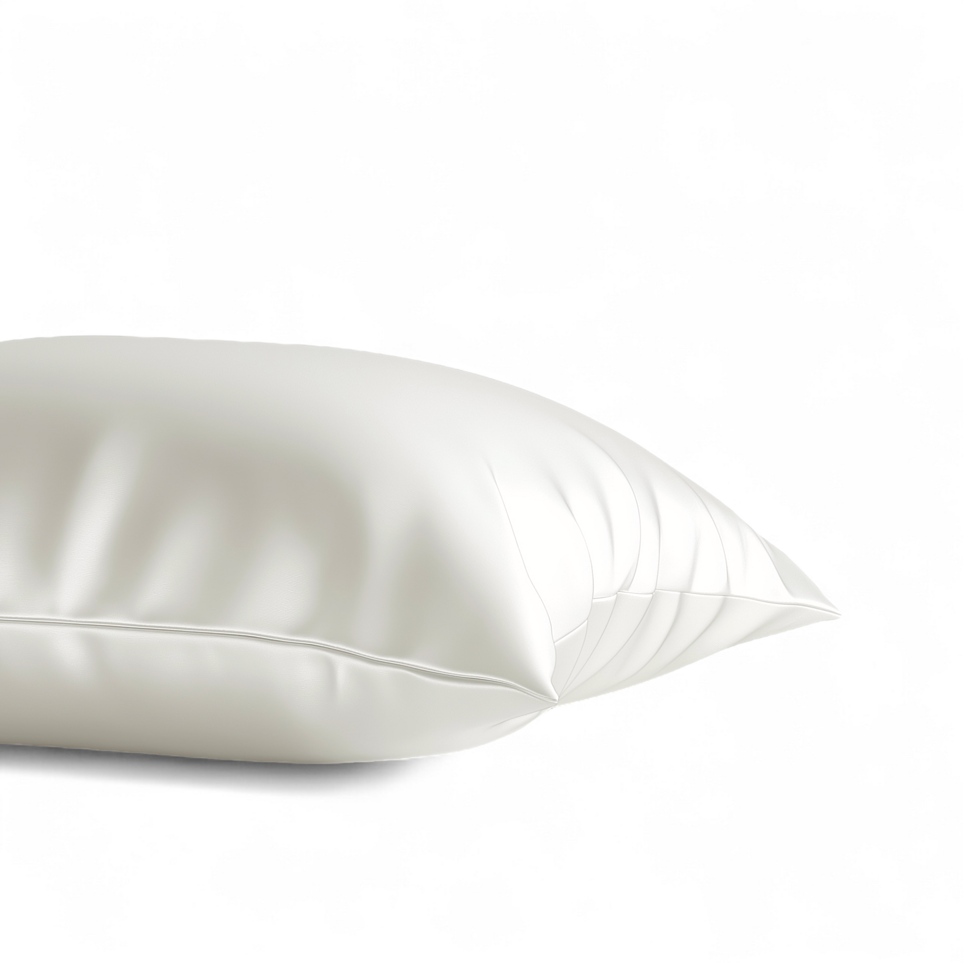 King Organic Silk Pillowcase - White-1