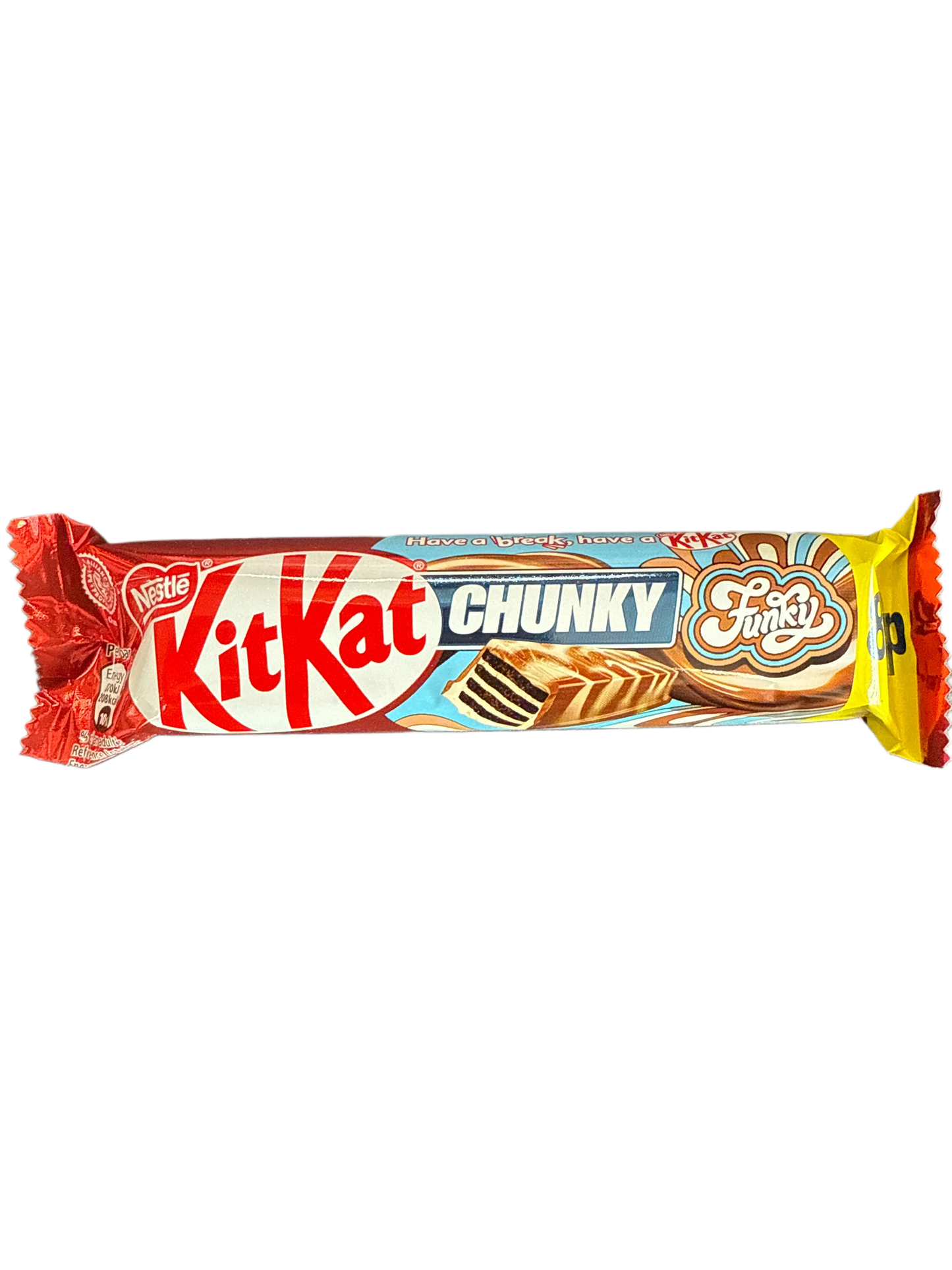 Kit Kat Chunky Funky Milk and White Chocolate mix with Cocoa Wafer 40G - U.K Edition