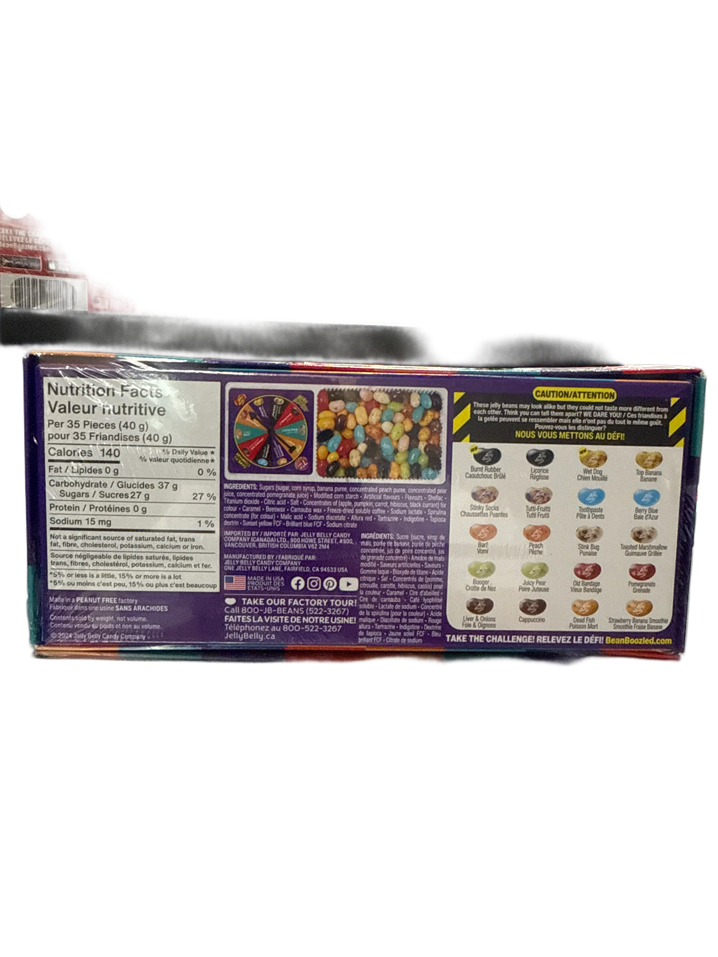 Jelly Belly Bean Boozled Jelly Bean Theatre Box Game 100G - U.S Edition