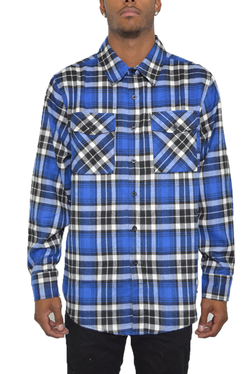 Brushed Flannel Shirt-11