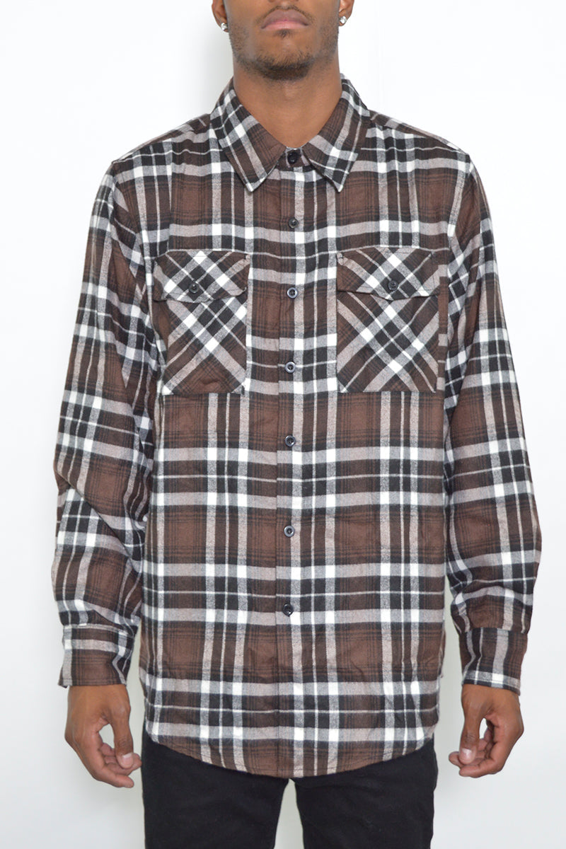 Brushed Flannel Shirt-6