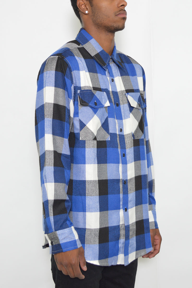 Brushed Flannel Shirt-5