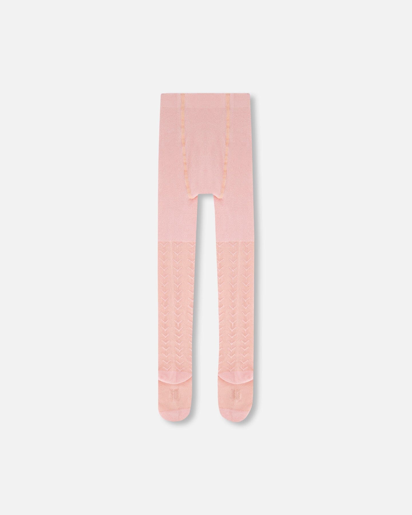 Tonal Jacquard Tights Light Pink-1