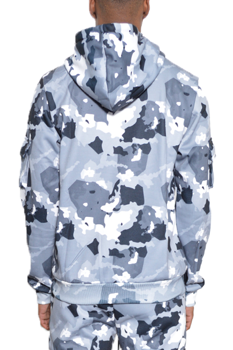 Camo Pullover Hoodie-3