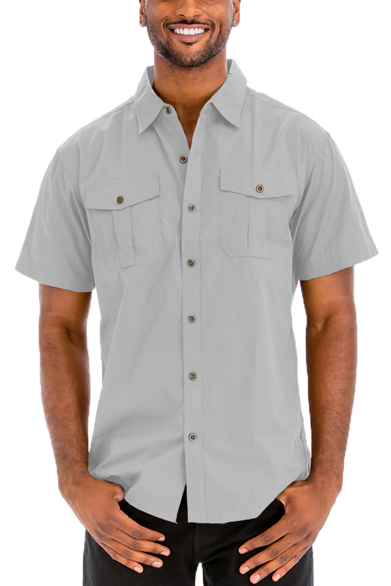 Classic Two Pocket Button Down-6