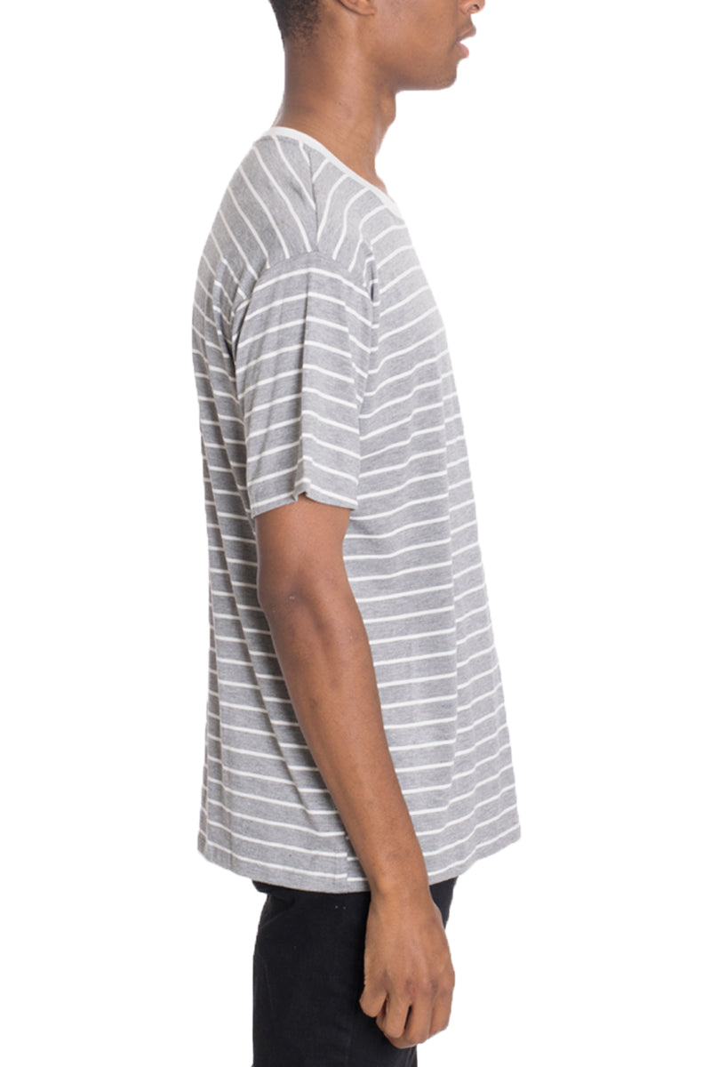 Cotton Stripe Tee-1