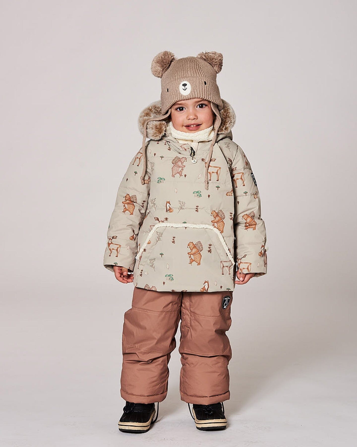 Two-Piece Baby Snug Snowsuit Chanterelle-2