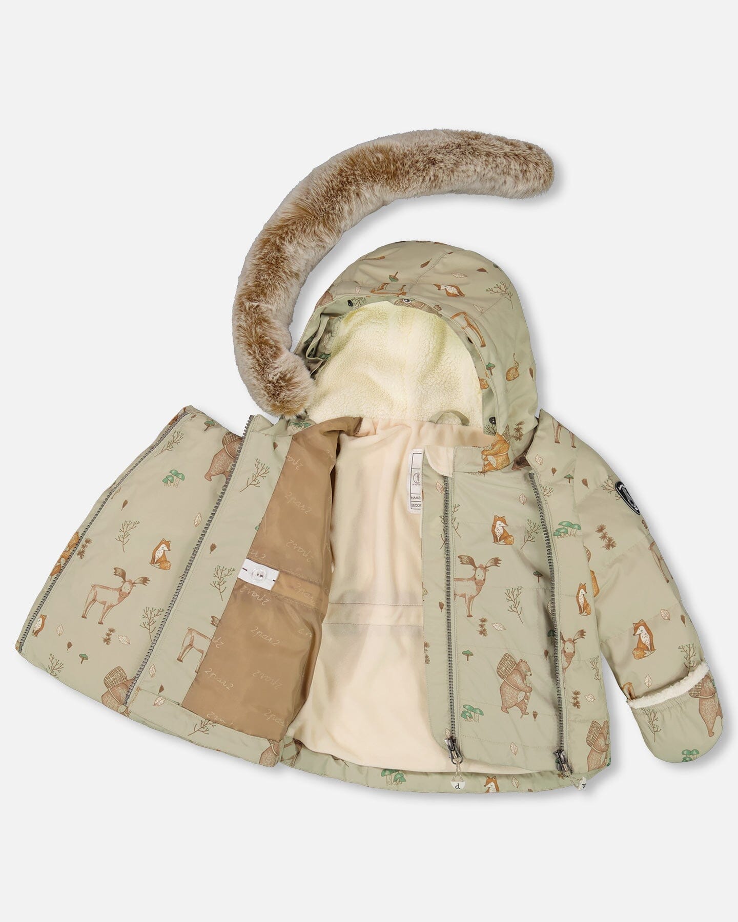 Two-Piece Baby Snug Snowsuit Chanterelle-3
