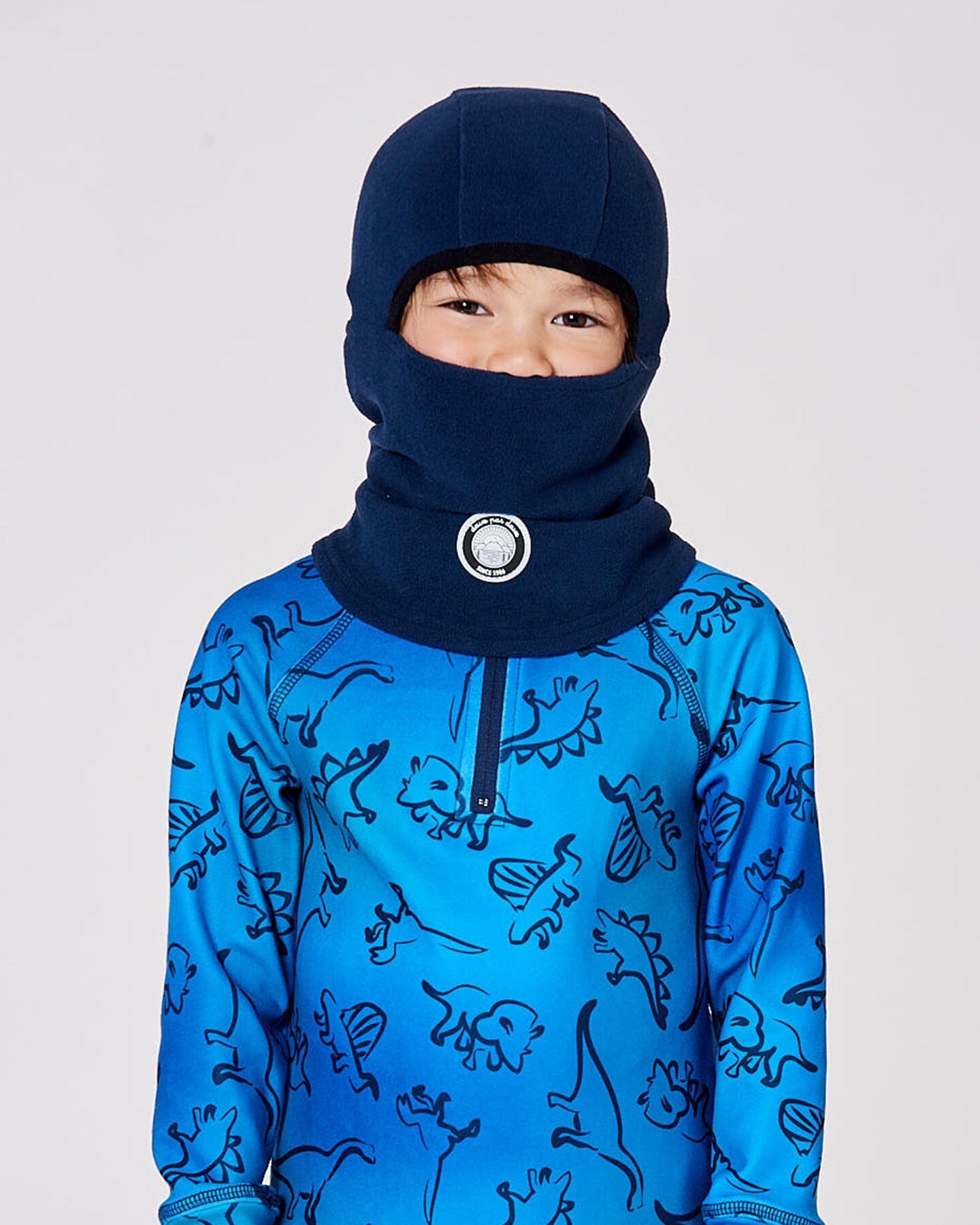 Polar Fleece Balaclava Navy Blue-2