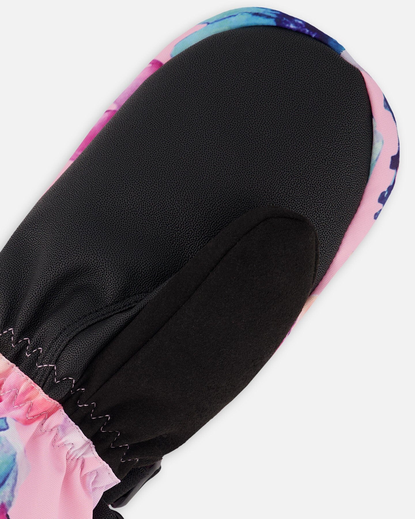 Winter Mittens Teknik Pink Watercolor Flower Print-4