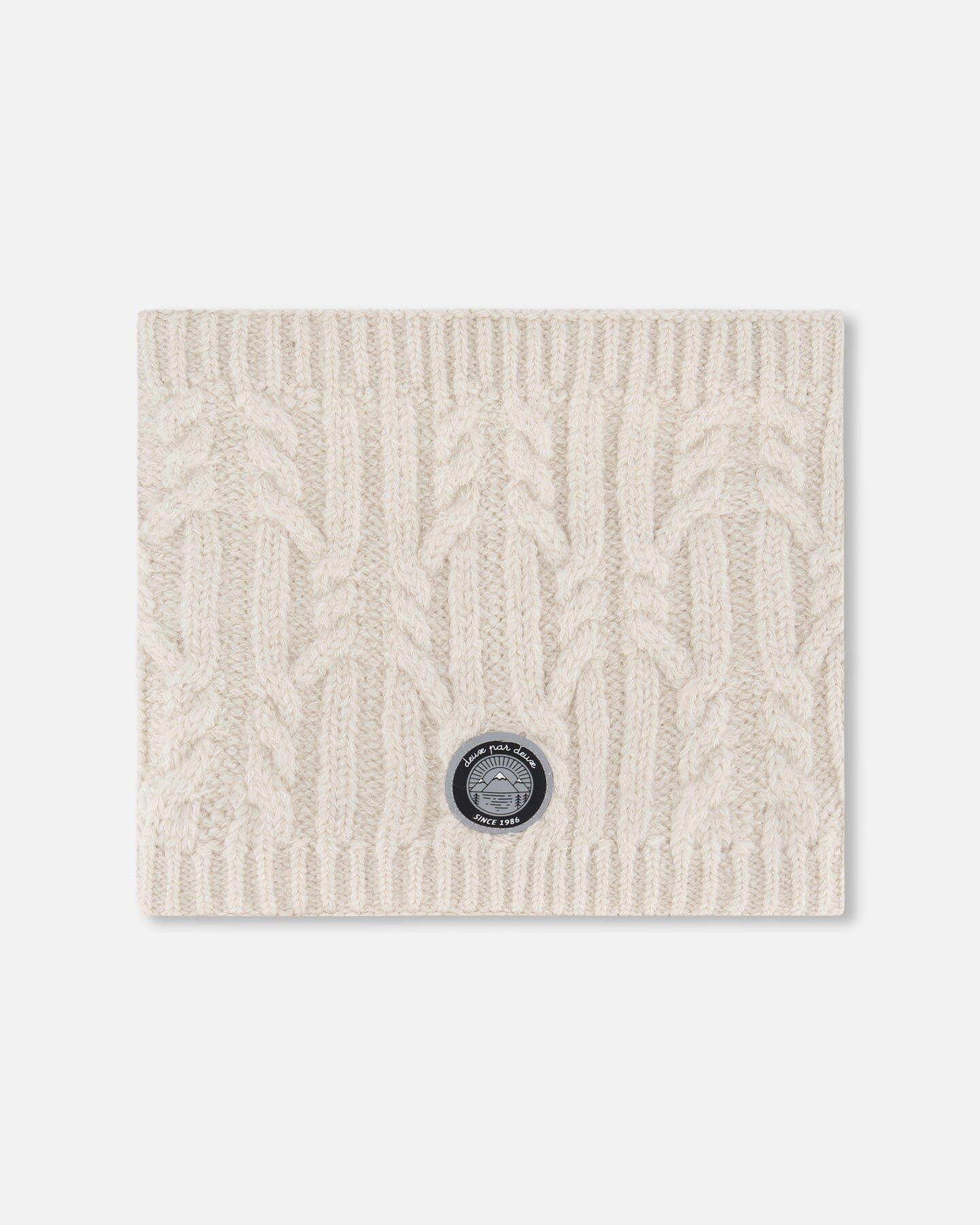 Lined Winter Neckwarmer Off-White-0