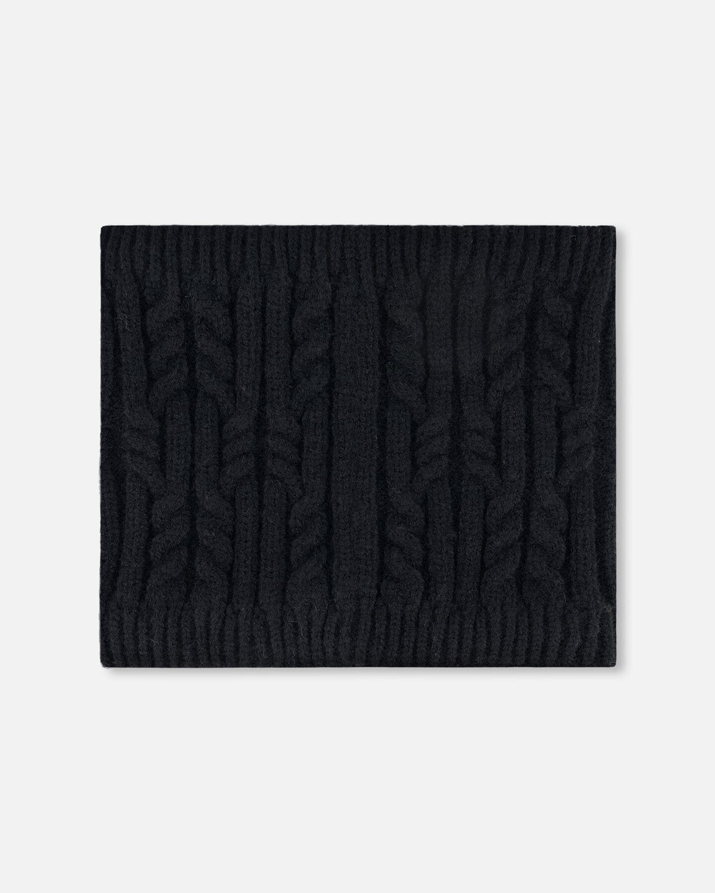 Lined Winter Neckwarmer Black-1