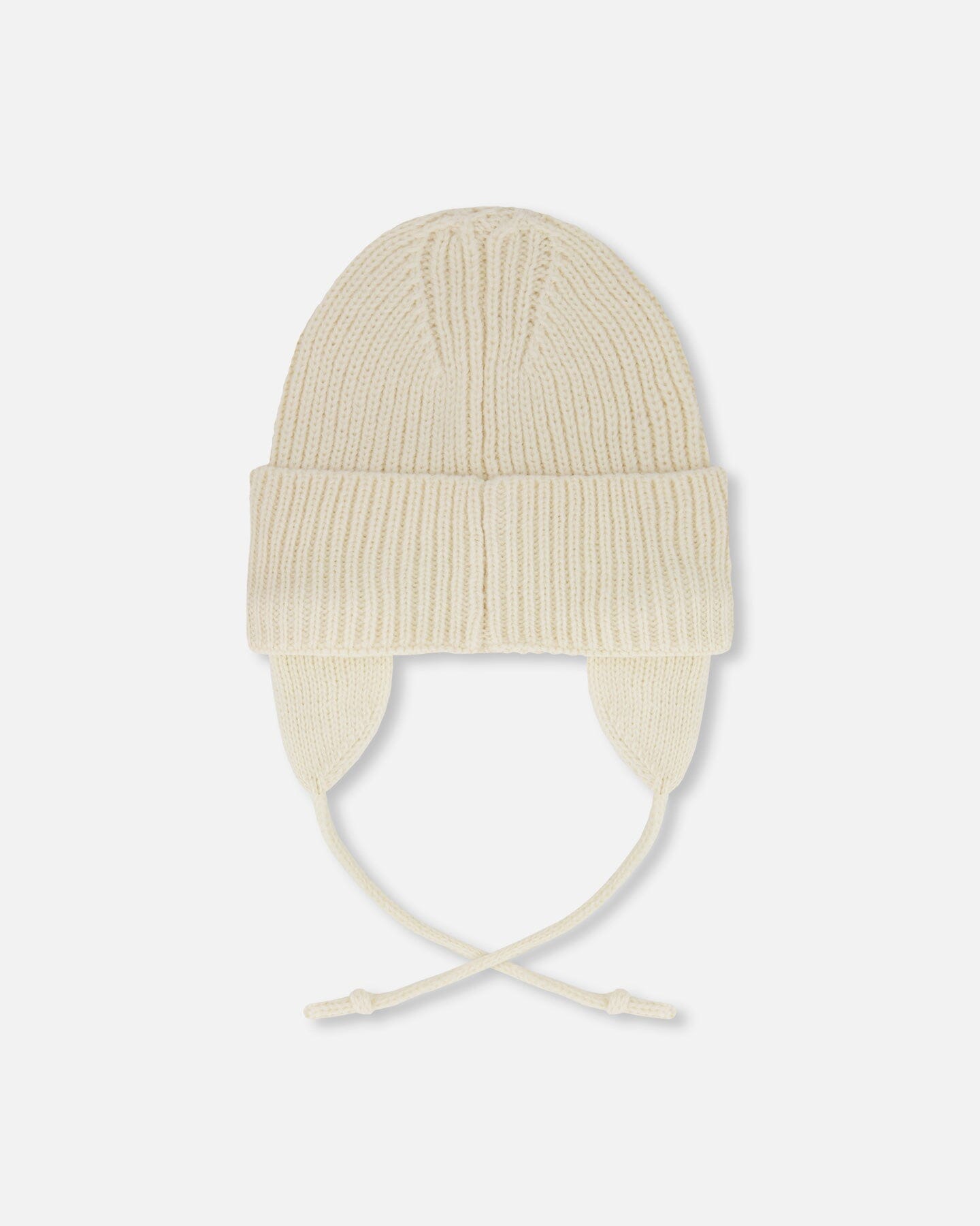 Baby Mid-Season Knit Hat Light Beige-1
