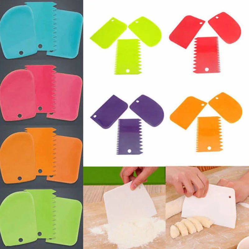 28cm Anti-skid Plastic Cake Turntable Rotating Cake Decorating Tools Pastry Bags Nozzles Set Spatula Kitchen Gadget Sets cozinha
