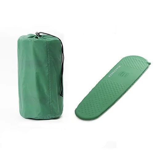 Ultralight Self-Inflating Sleeping Pad R-Value 3.2 Foam Mattress Army Green-0