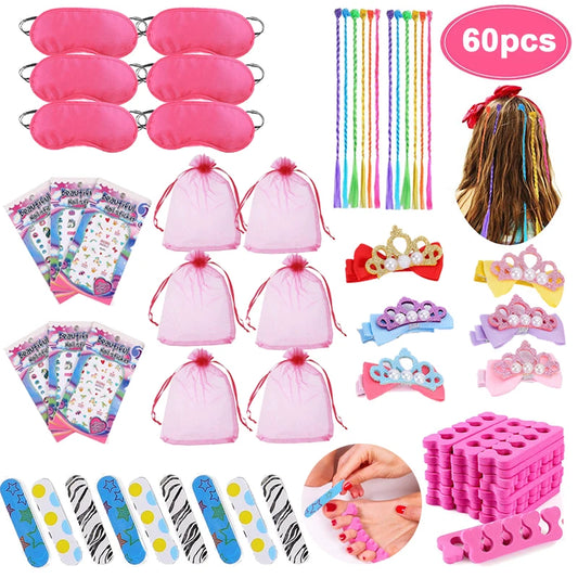 Spa Wedding Party Supplies Girls Birthday Party Gifts Guests Bachelor Spa Favors Stickers Christmas Pinata Filler