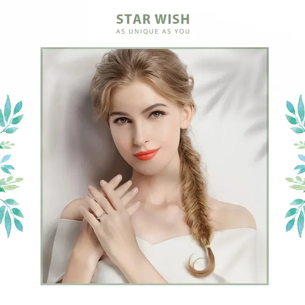 925 Sterling Silver Star Ring - Elegant Wedding Jewelry For Women