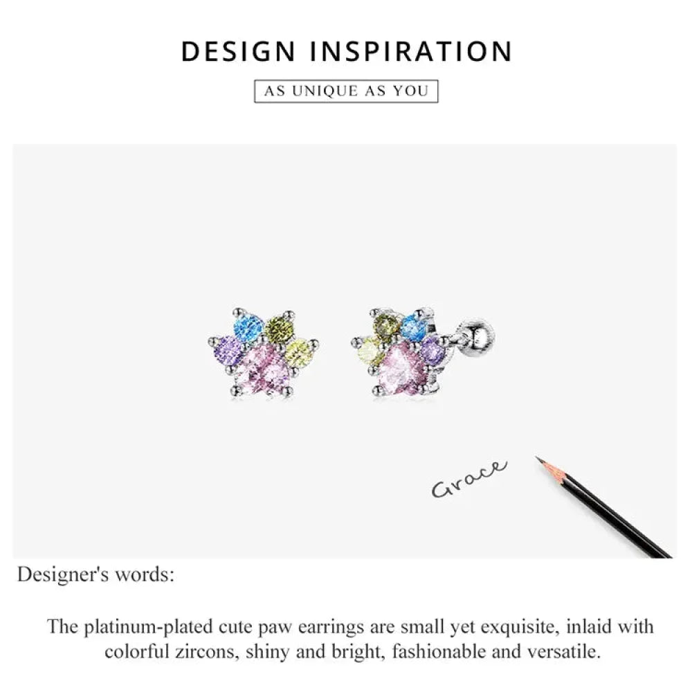 925 Sterling Silver Star And Butterfly Stud Earrings - Delicate And Fine Jewelry