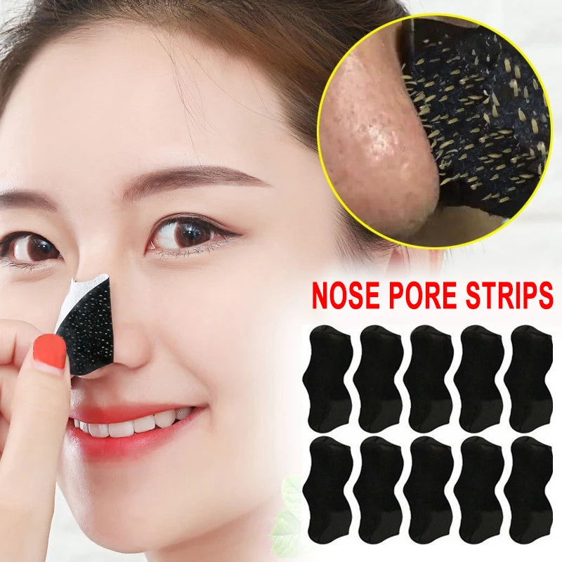 5pcs Blackhead Nasal Patch Remove Acne Suck Blackheads Deep Cleansing Shrink Pores Tear And Pull The Mask To Remove Blackheads