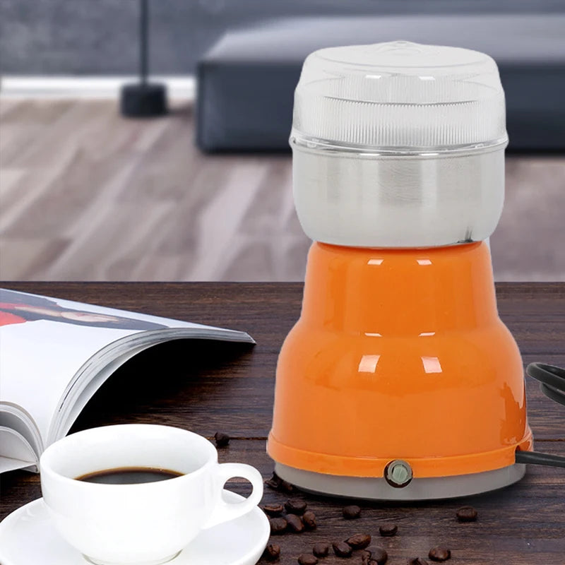 EU Plug Multifunctional Home Electric Coffee Grinder Electric Kitchen Cereals Nuts Beans Spices Grains coffee Machine