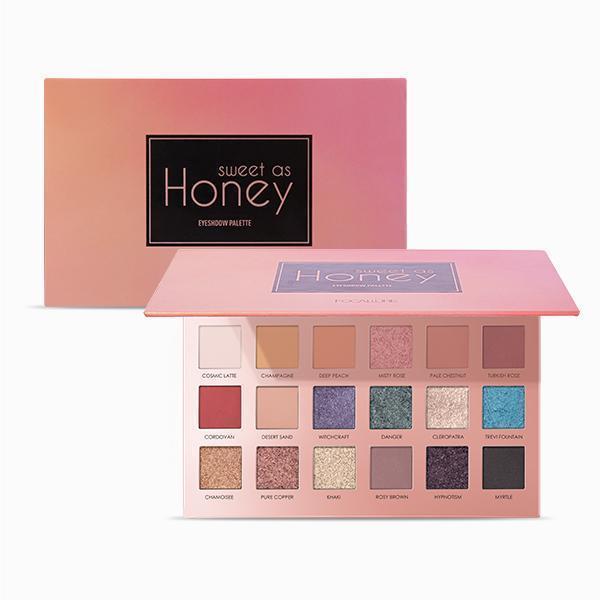 Honey Glitter Eyeshadow Palette-4