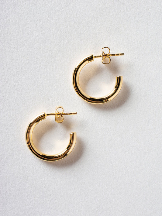 Semi Hoop Earrings-0