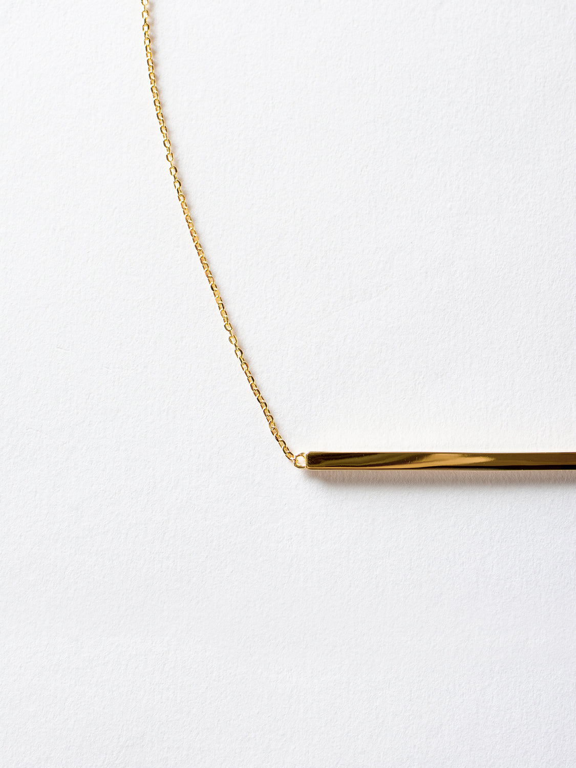 Gold Bar Necklace-1