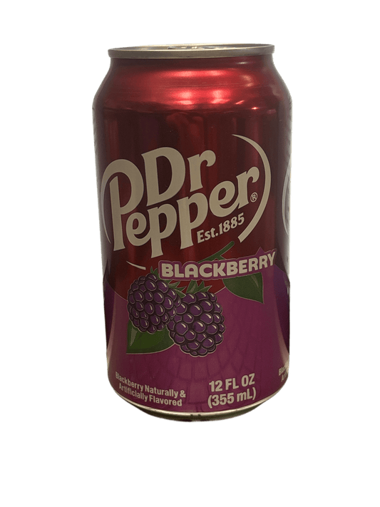 Dr. Pepper Blackberry Soda Can 355ML - U.S Edition