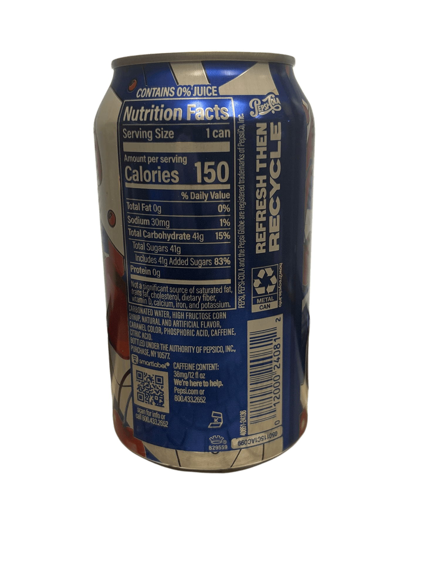 Pepsi Wild Cherry & Cream Soda Can 355ML - New York Edition - U.S Edition