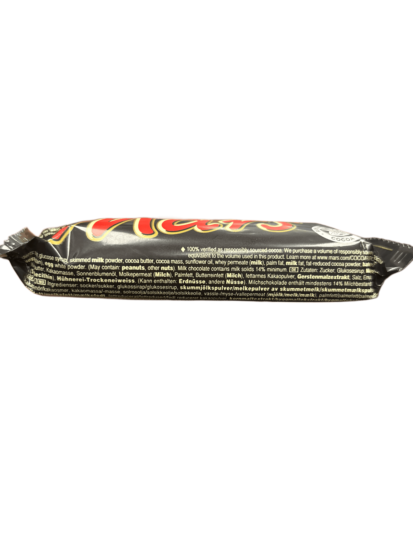 Mars Chocolate Bar 51G - Netherlands Edition
