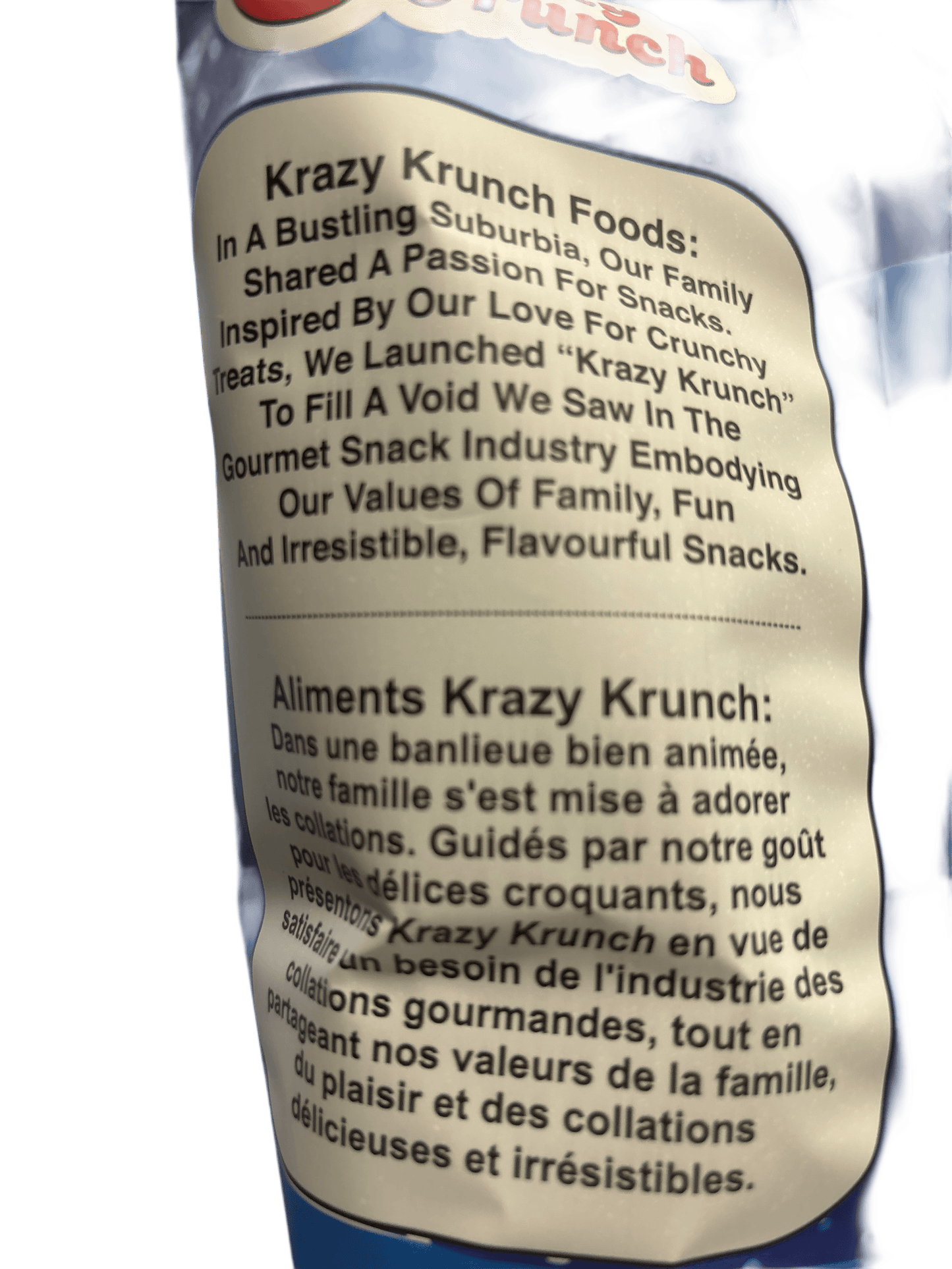 Krazy Krunch Popcorn White Cheddar 135G - Canadian Edition