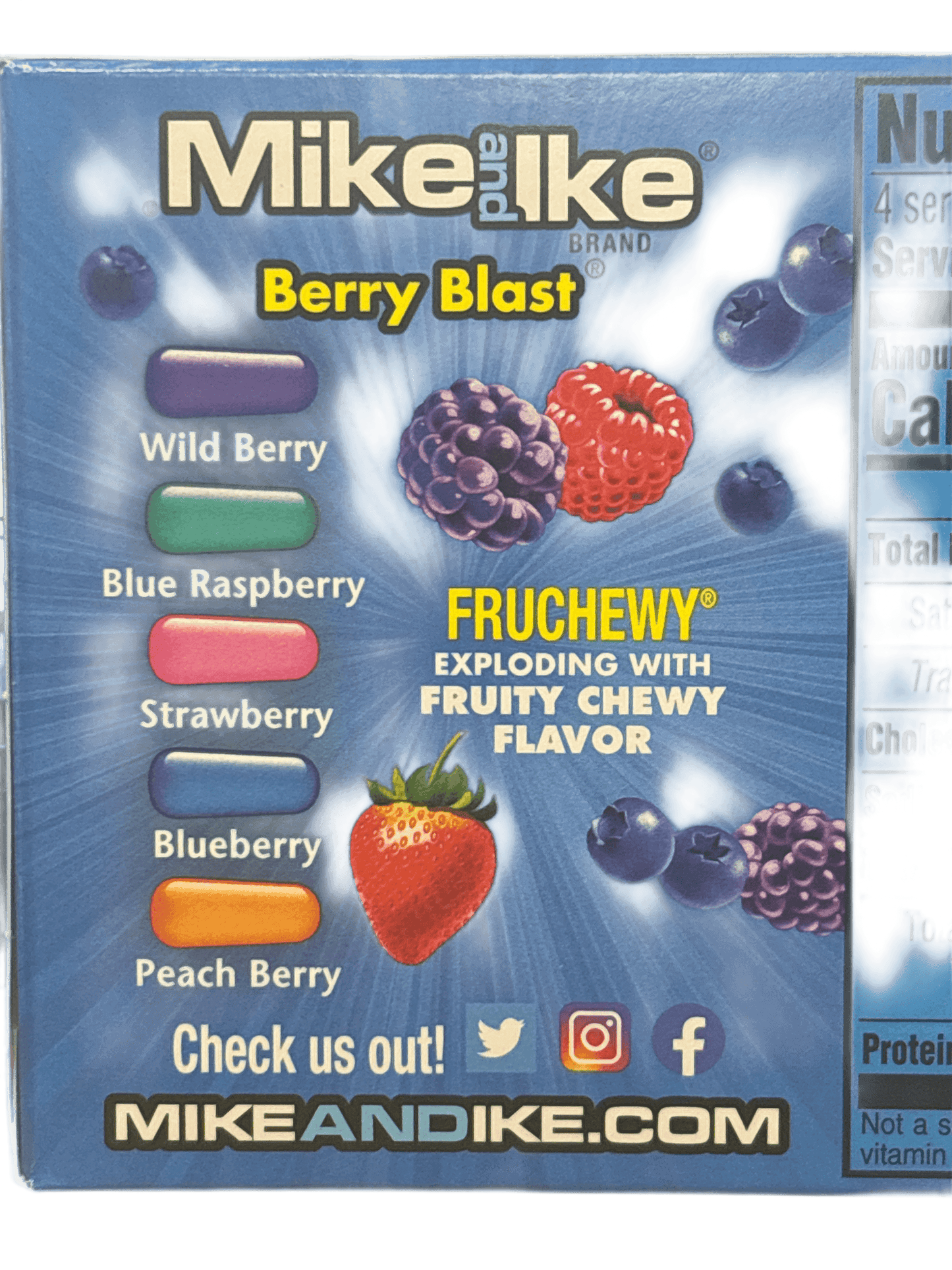 Mike & Ike Berry Blast Theatre Box 4.25OZ - U.S Edition